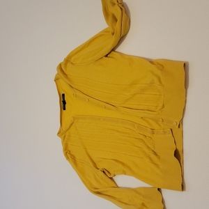Yellow Cardigan